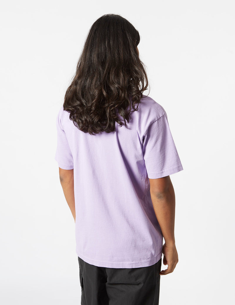 Obey Bold 3 T-Shirt - Digital Lavender