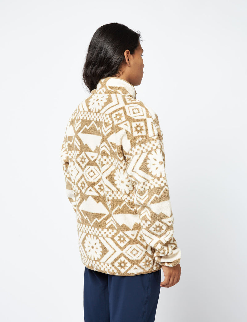 Columbia Helvetia Half Snap Fleece - Delta Checkered Peaks