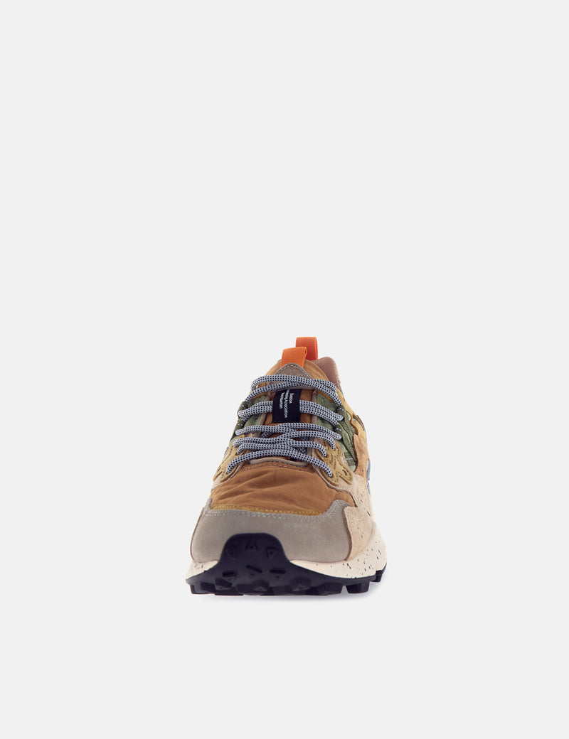 Flower Mountain Yamano 3 (Suede/Nylon) Shoes - Grey/Light Brown/Beige