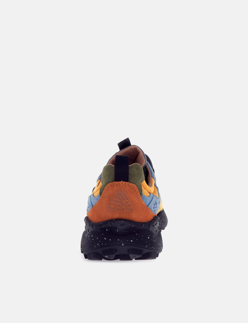 Flower Mountain Yamano 3 (Suede/Nylon) Shoes - Papaya/Black/Petrol