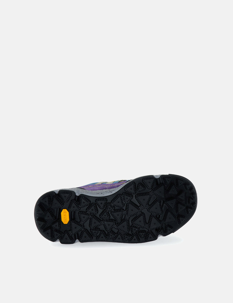 Flower Mountain Iwano 2 (Suede/Nylon) Shoes - Black/Navy Blue/Anthracite
