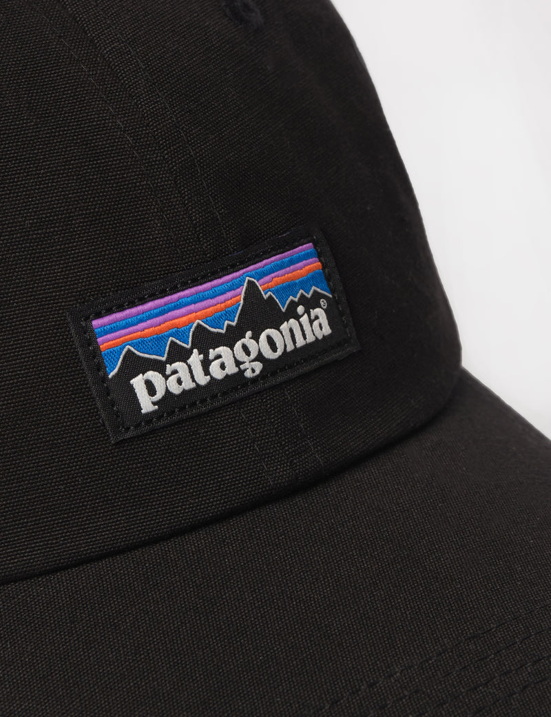 Patagonia P-6 Label Trad 캡-블랙