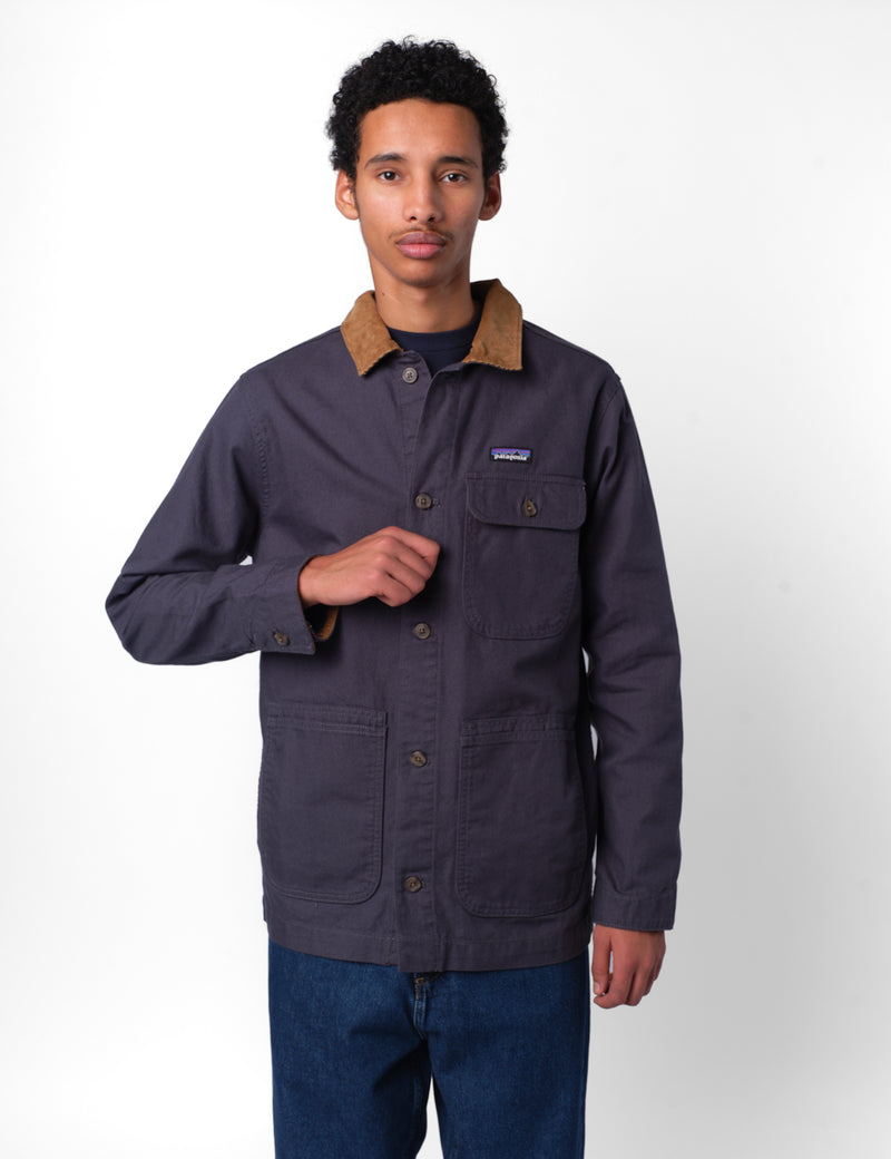 Patagonia Point Reyes Canvas Jacket - Smolder Blue