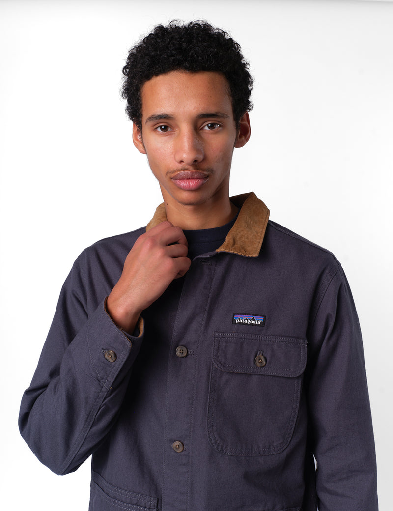 Patagonia Point Reyes Canvas Jacket - Smolder Blue