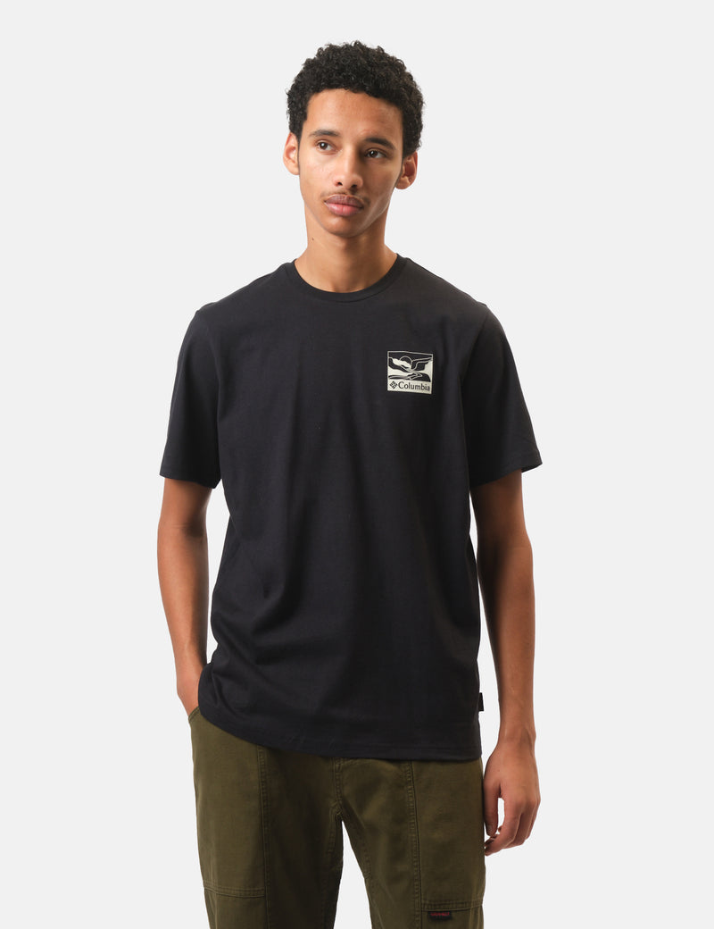 Columbia Explorers Canyon Back T-Shirt - Black