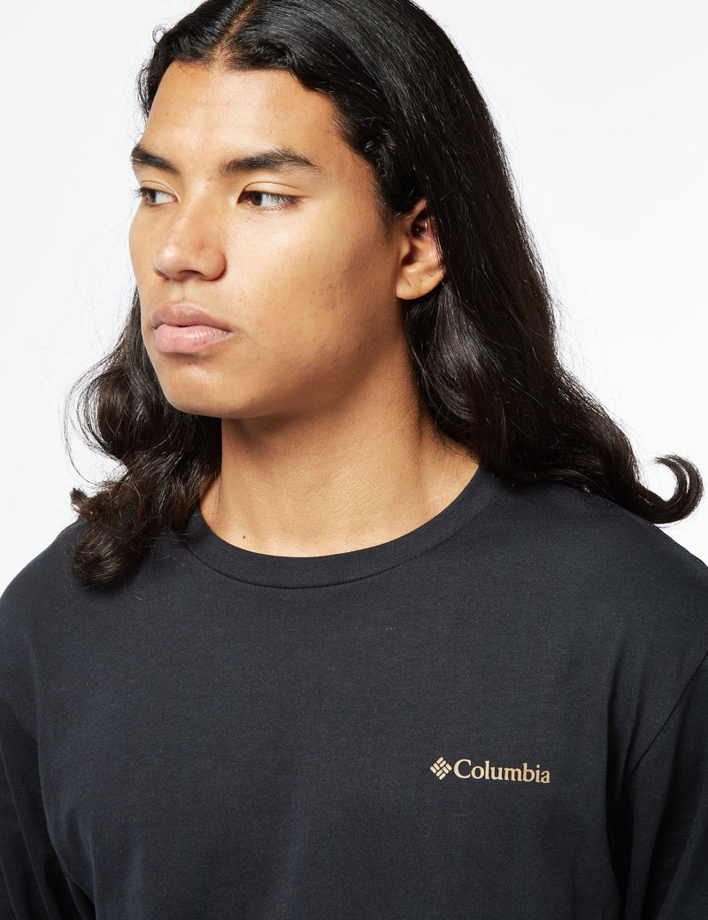 Columbia Explorers Canyon Long Sleeve T-Shirt - Black