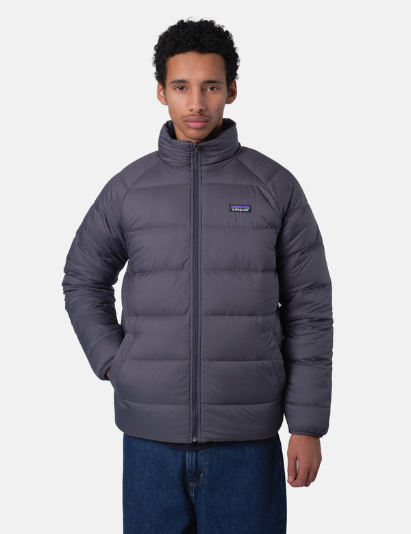 Patagonia Reversible Silent Down Jacket - Smolder Blue