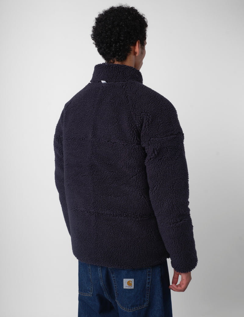 Patagonia Reversible Silent Down Jacket - Smolder Blue