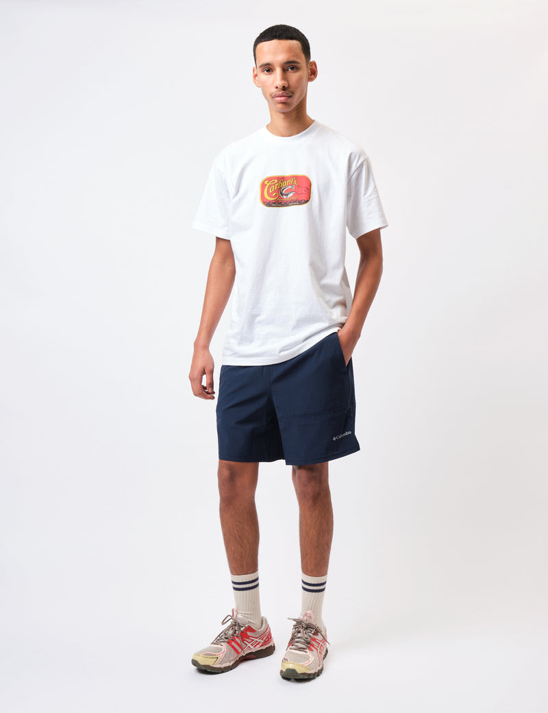 Columbia Columbia Hike Colour Block Shorts - Collegiate Navy
