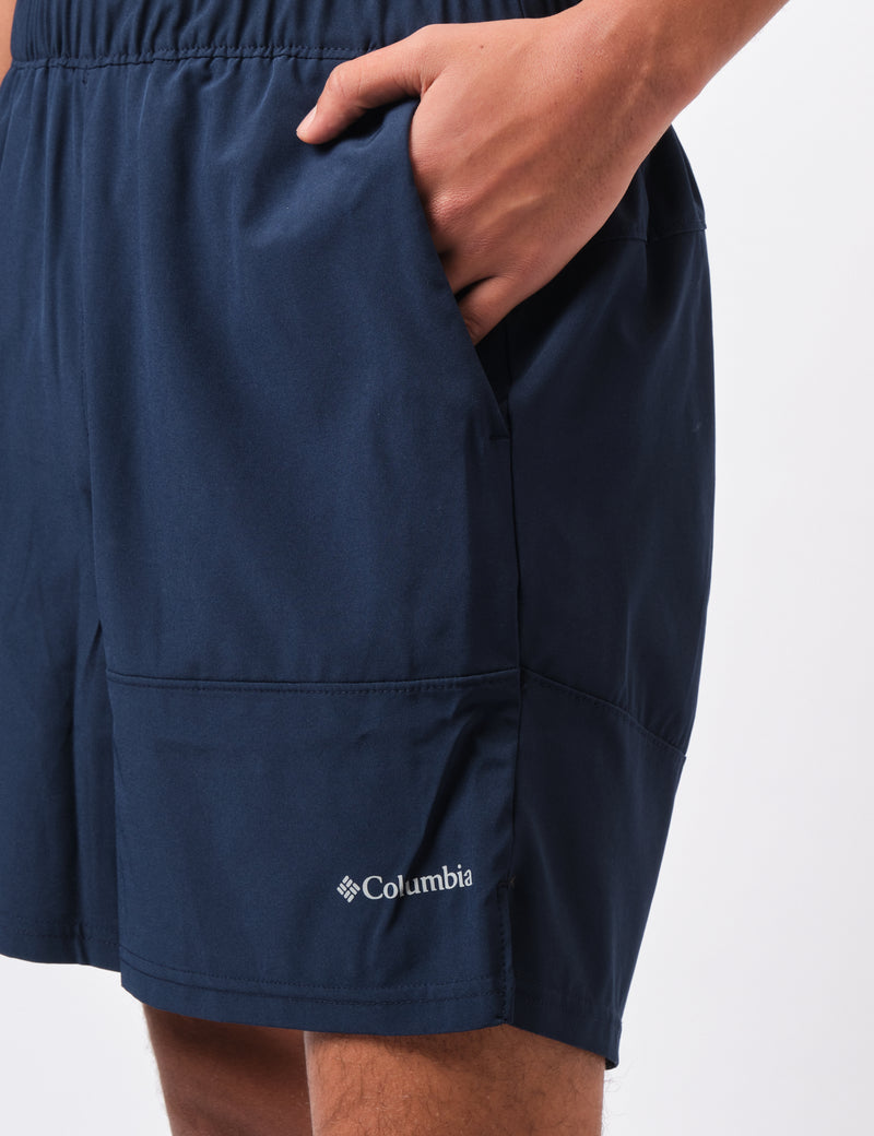 Columbia Columbia Hike Colour Block Shorts - Collegiate Navy