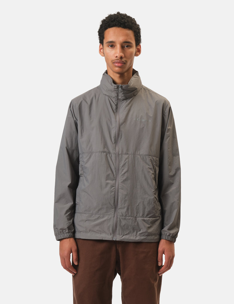 Columbia Loop Basin Windbreaker Jacket - City Grey