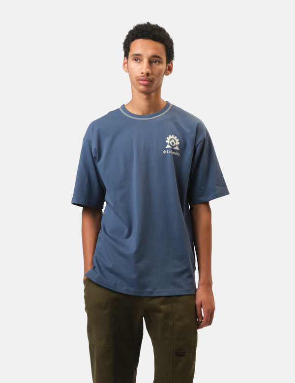Columbia Landroamer T-Shirt - Dark Mountain Blue