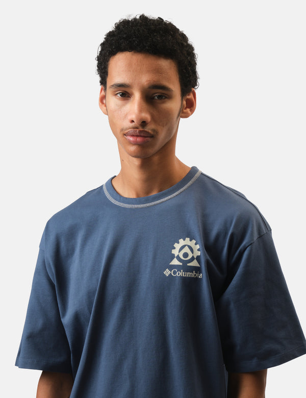 Columbia Landroamer T-Shirt - Dark Mountain Blue
