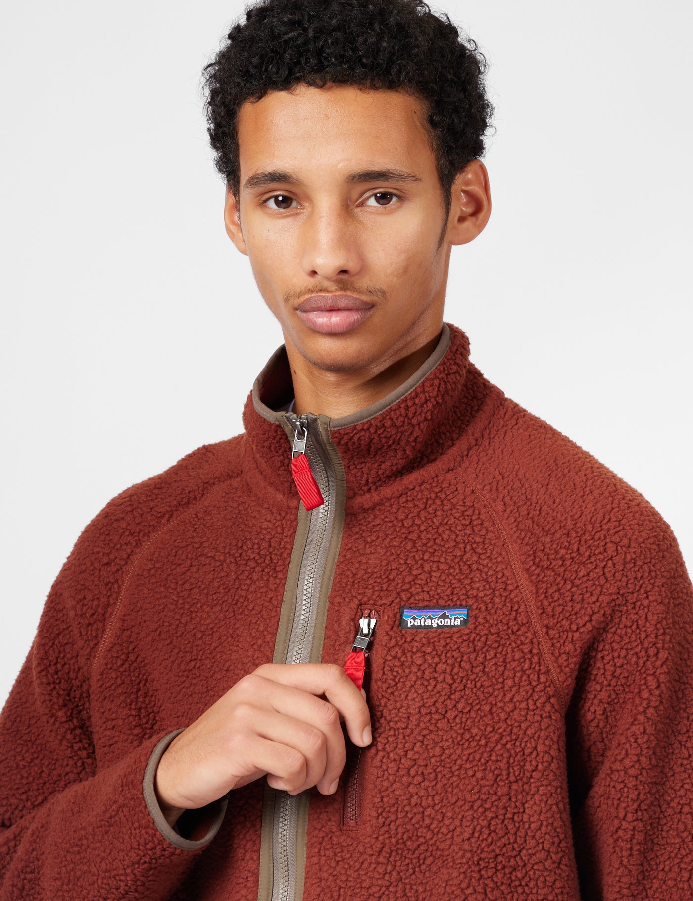 Patagonia Retro Pile Fleece Jacket - Dried Vanilla | Urban Excess Patagonia Retro Pile Fleece Jacket - Dried Vanilla | Urban Excess