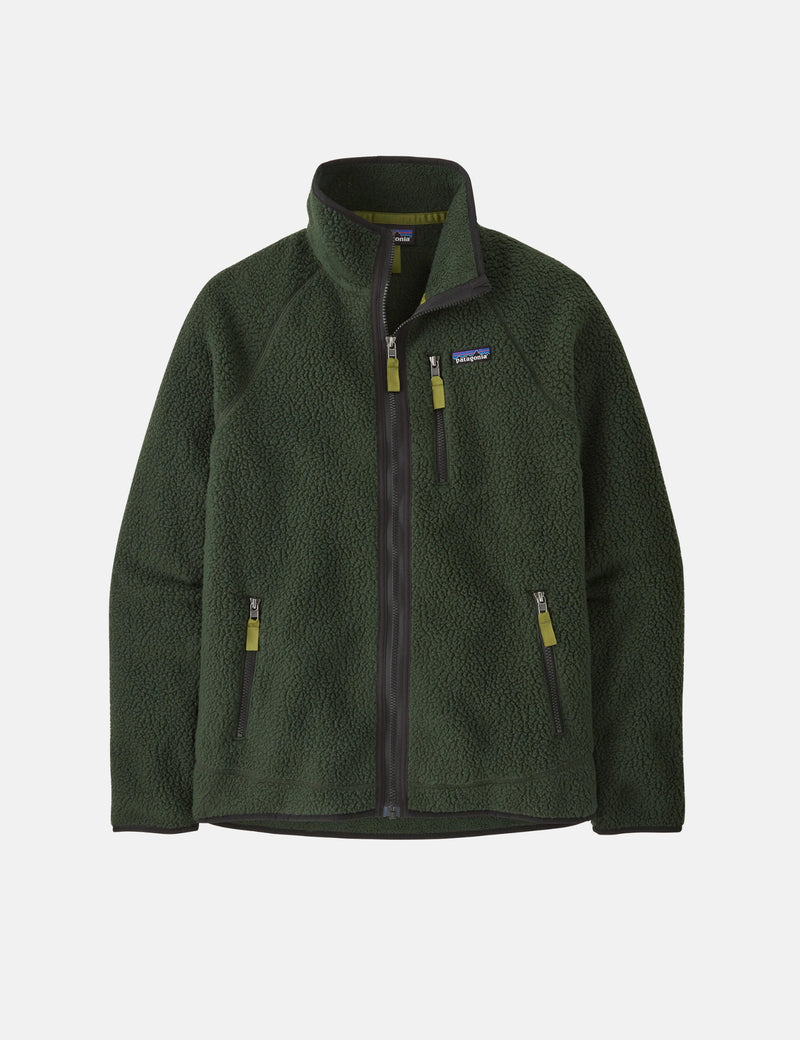 Patagonia Retro Pile Fleece Jacket - Old Growth Green