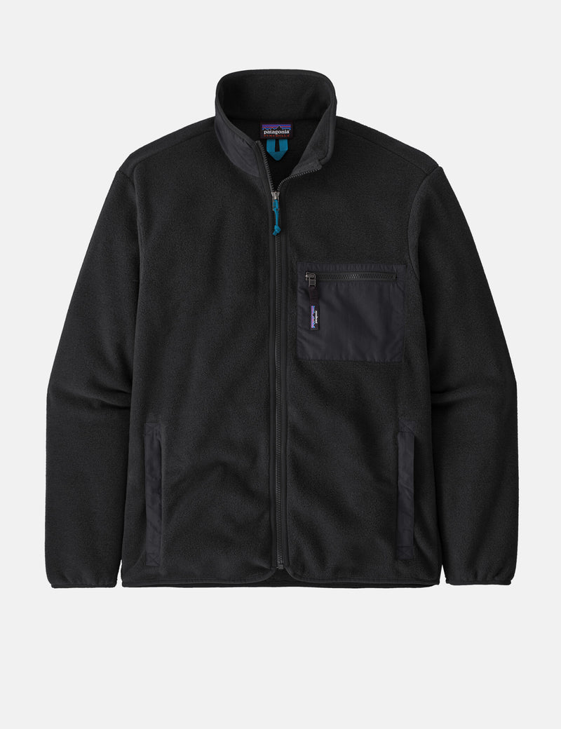 Black patagonia zip up shop