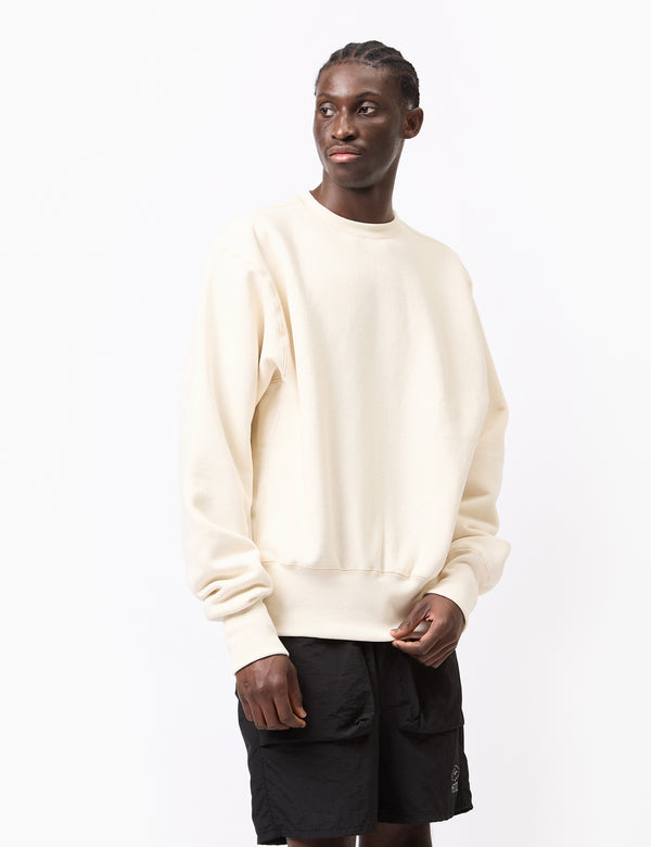 Camber USA 12oz Rundhals-Sweatshirt - Natur
