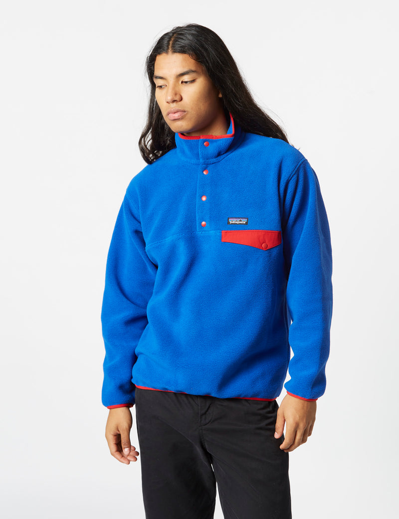 Patagonia Synchilla Snap-T Pullover - Passage Blue
