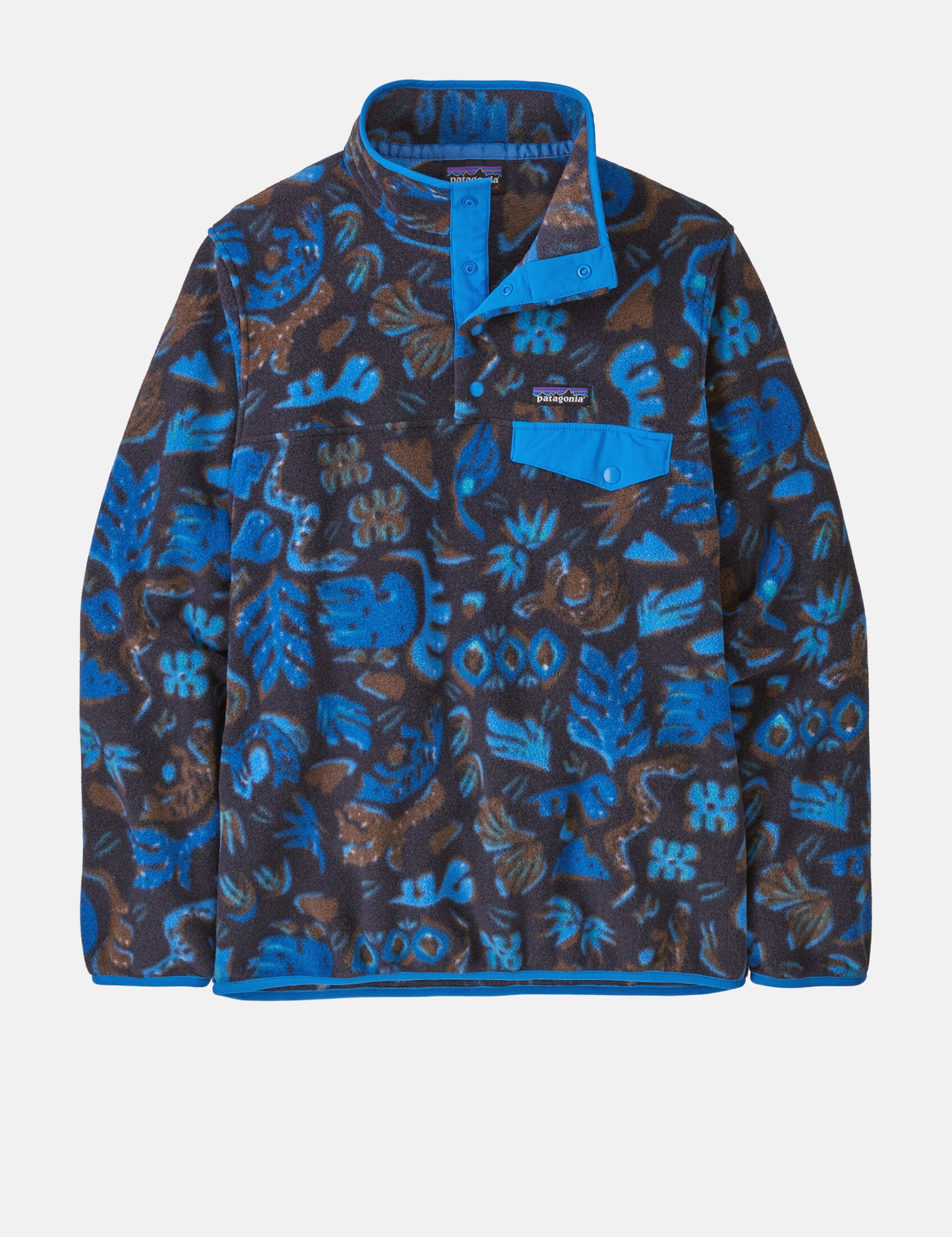 Patagonia LW Synch Snap-T Across Oceans Pullover - Pitch
