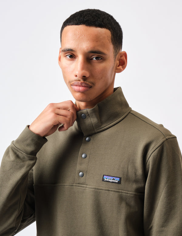 Patagonia Daily Snap- Pullover Fleece - Basin Green