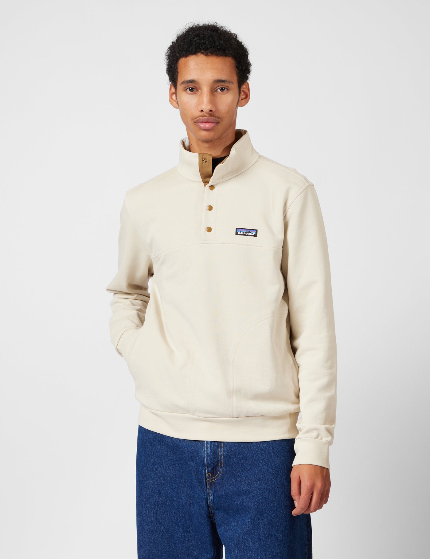 Patagonia Daily Snap- Pullover Fleece - Pelican Beige | Urban
