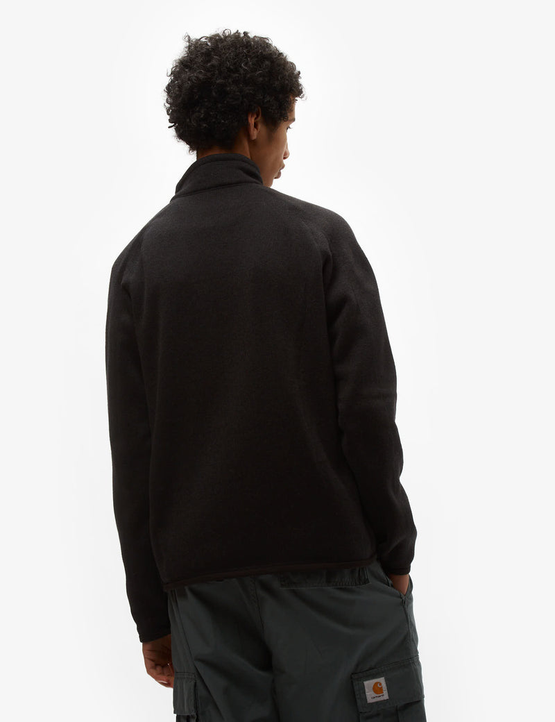 Patagonia Men’s Better Sweater Quarter Zip in Black