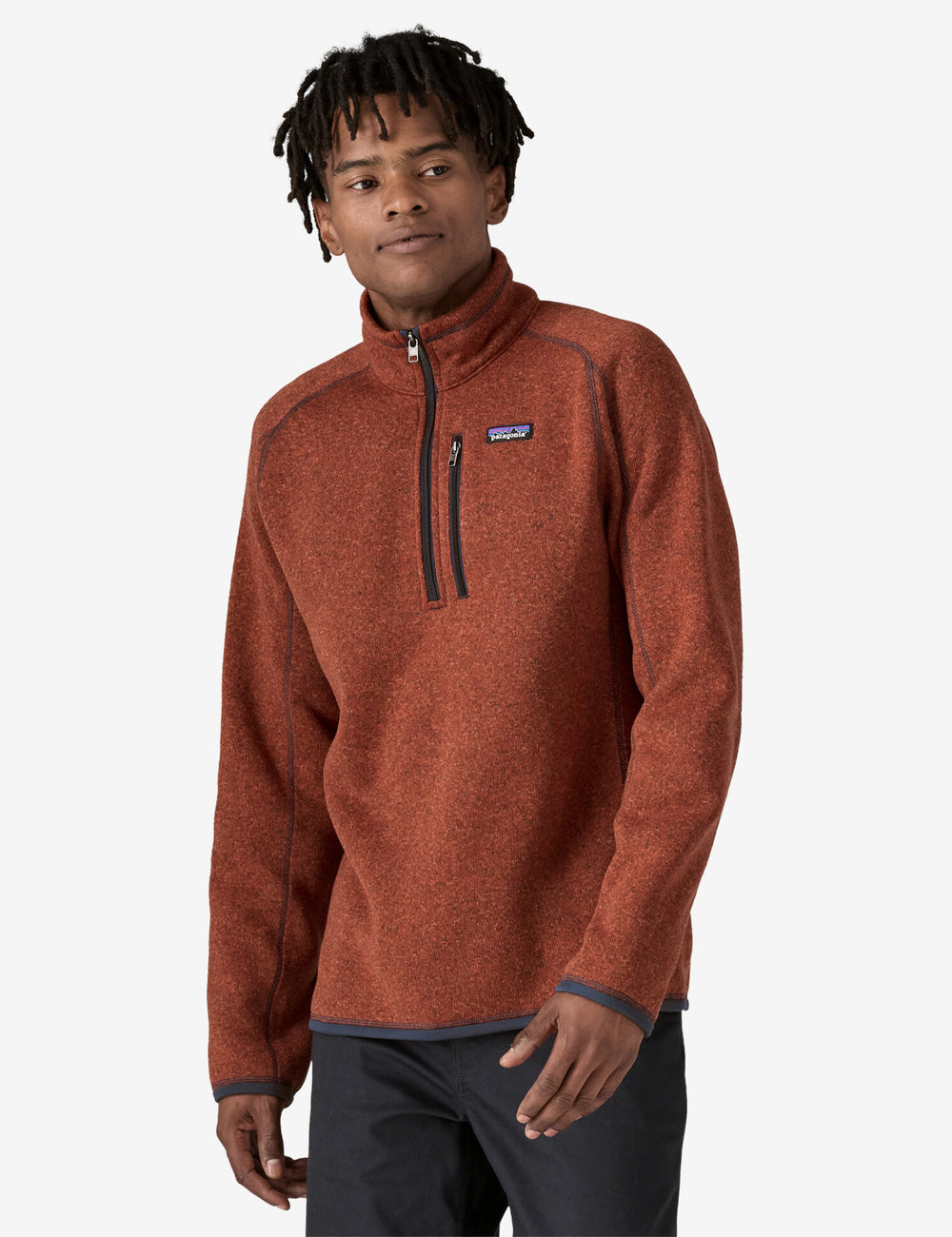 Patagonia Better Sweater 1/4 Zip - Burnished Red | Urban Excess