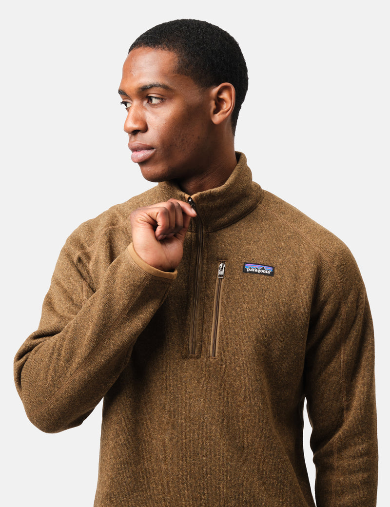 Patagonia Better Sweater 1/4 Zip - Coriander Brown