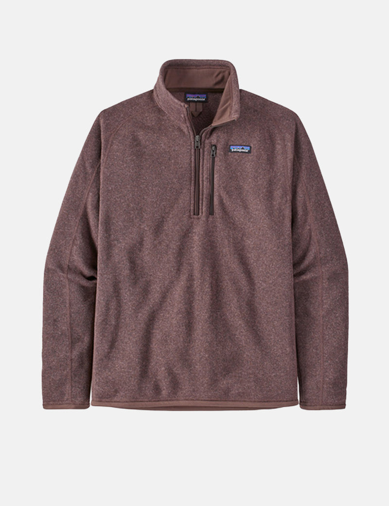 Patagonia Better Sweater 1/4 Zip Fleece - Dusky Brown