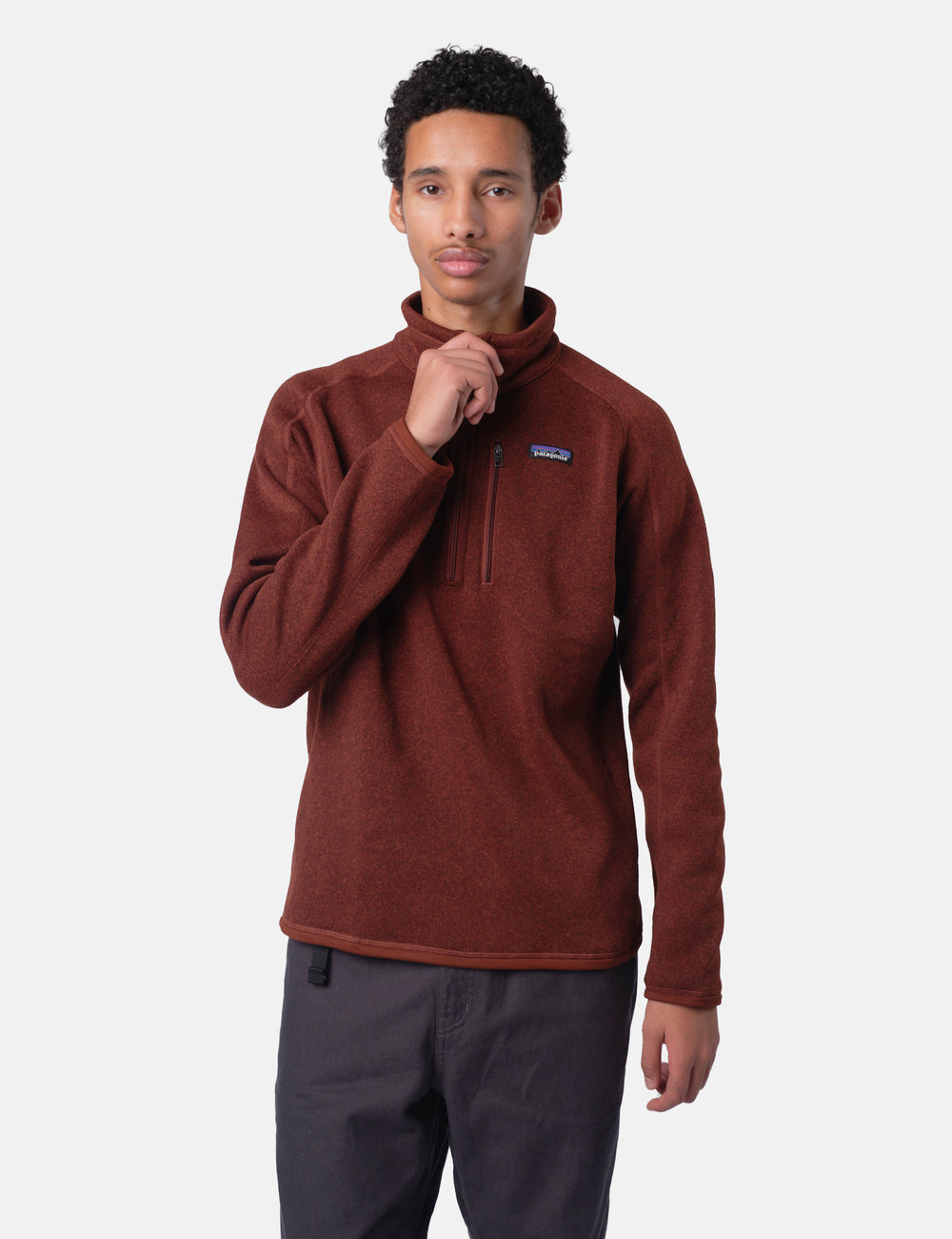 patagonia XL ニット Patagonia Better Sweater 1/4 Zip Fleece - Dried Vanilla | Urban