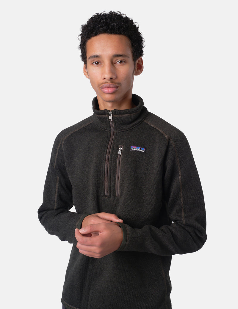 Patagonia Better Sweater 1/4 Zip Fleece - Old Growth Green