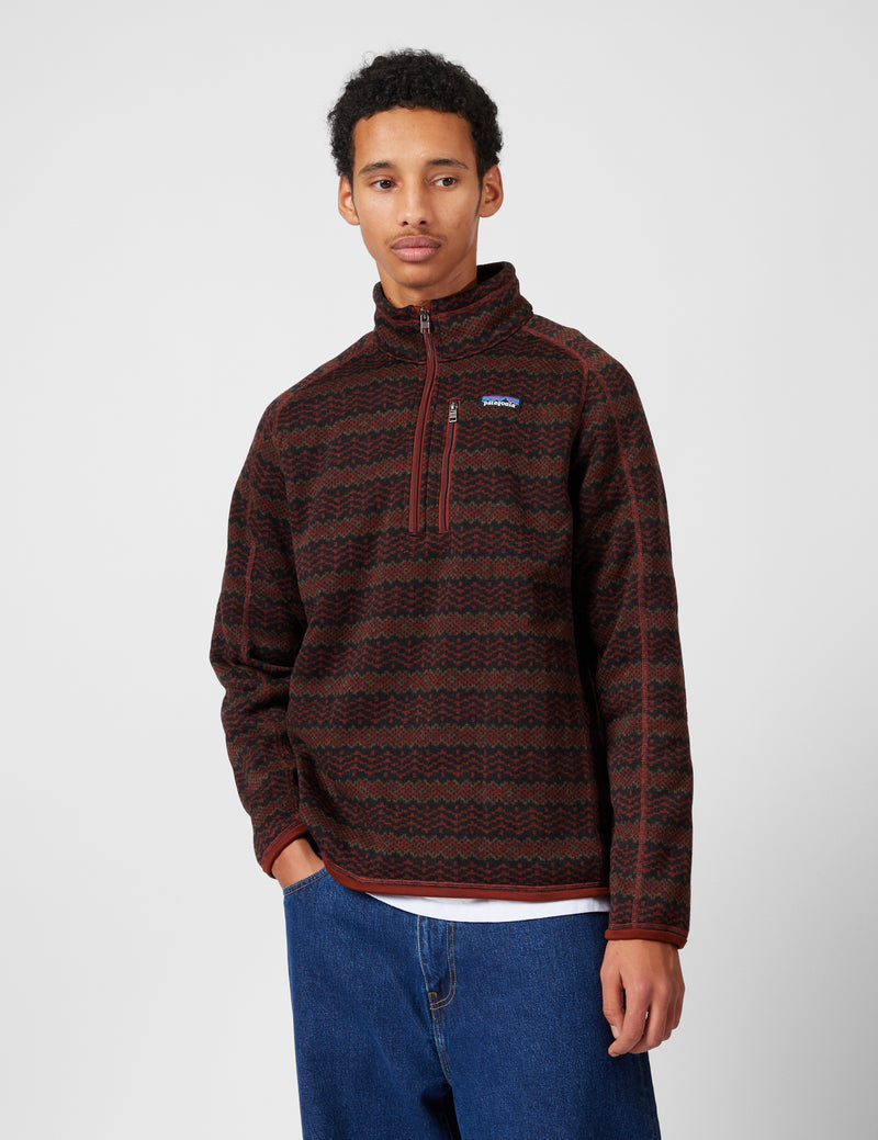 Patagonia Better Sweater 1/4 Zip Fleece (Woven Together) - Dried Vanilla