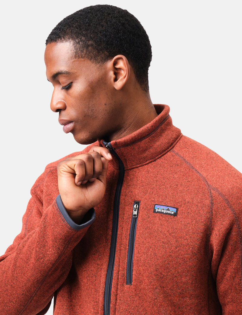 Patagonia Better Sweater Jacket Burnished Red Urban Excess