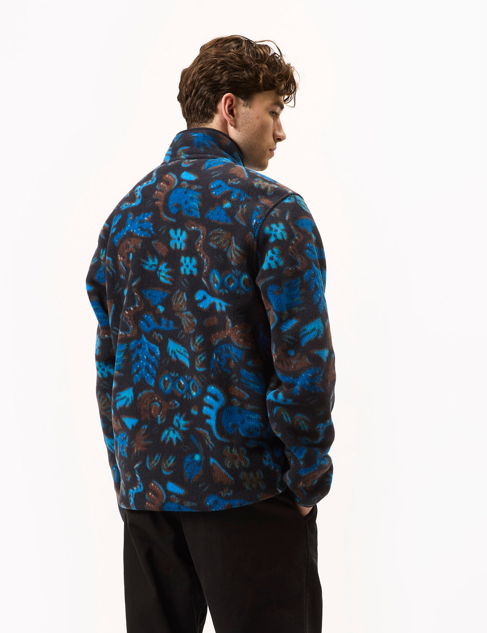 Patagonia LW Synch Snap-T Pullover - Across Oceans: Pitch Blue