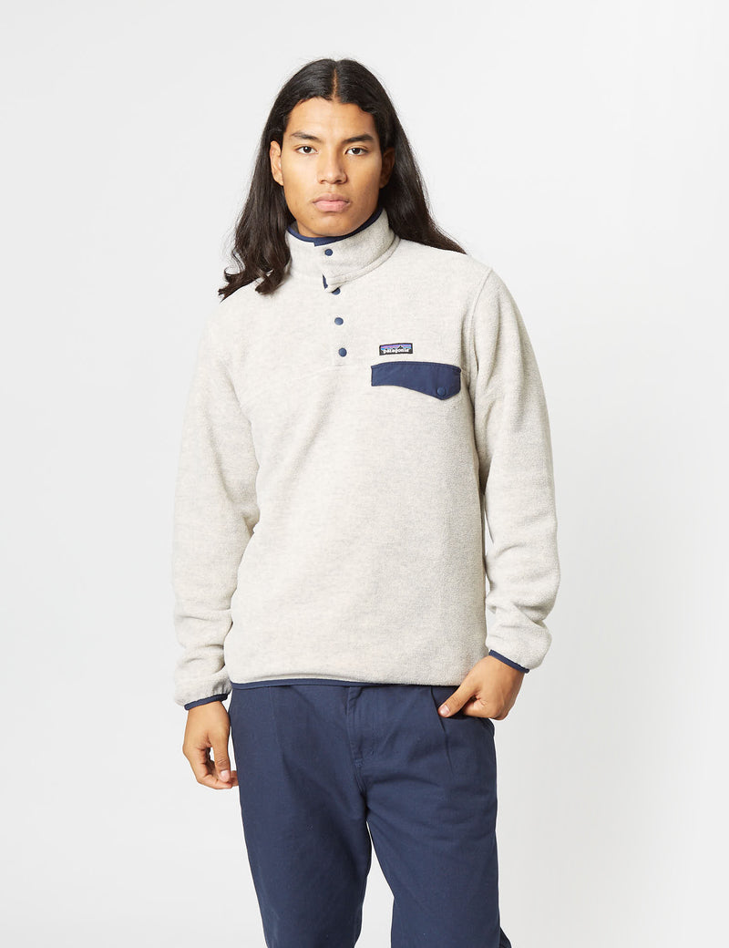 Pullover Patagonia Synchilla Snap-T Fleece Fitz Roy Oatmeal