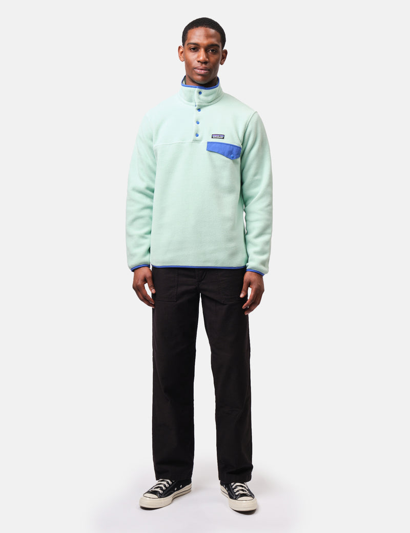 Patagonia LW Synch Snap-T Pullover - Rinsed Green