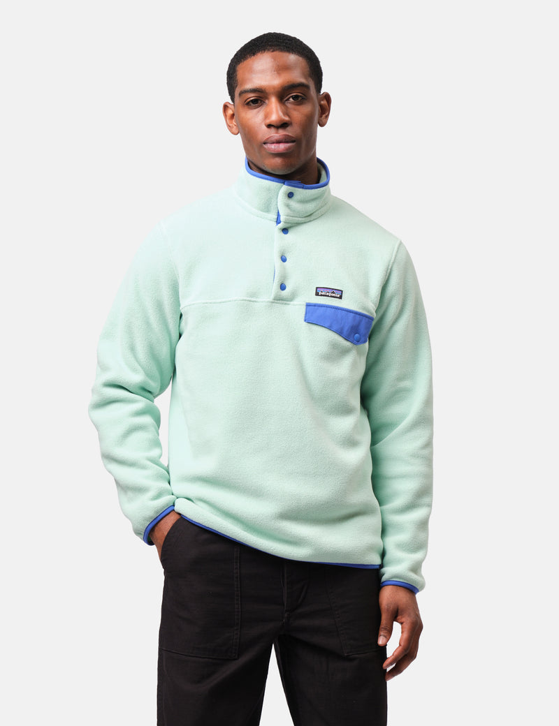 Patagonia LW Synch Snap-T Pullover - Rinsed Green