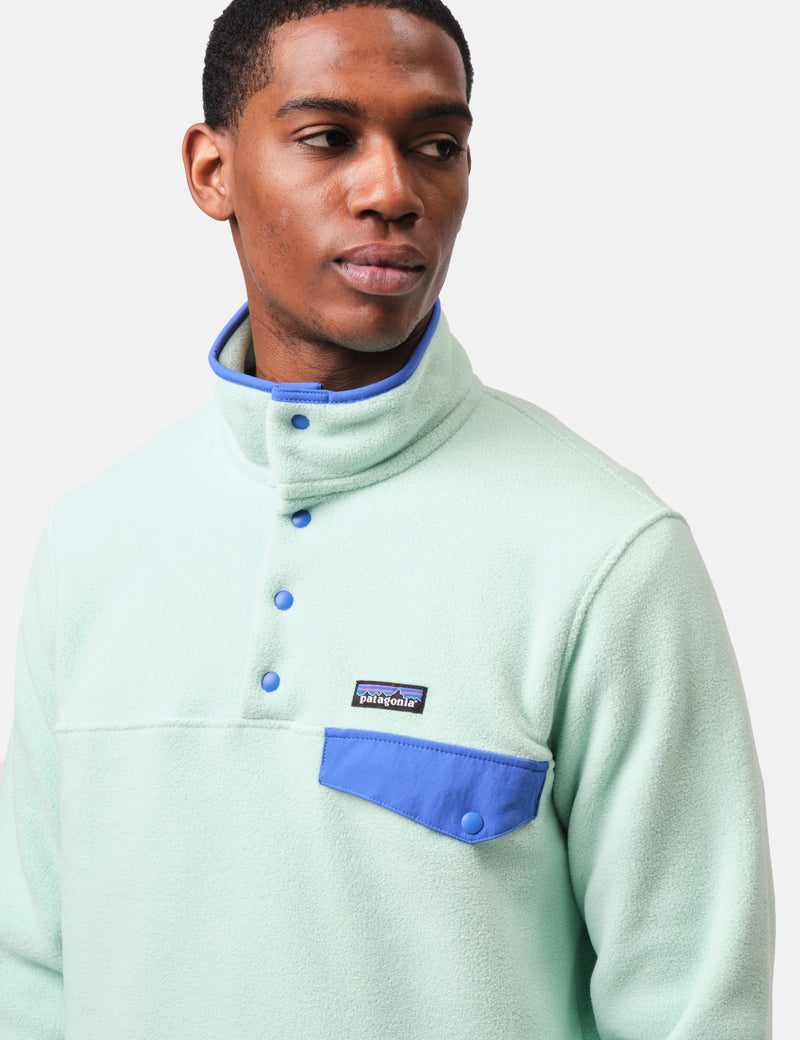 Patagonia LW Synch Snap-T Pullover - Rinsed Green