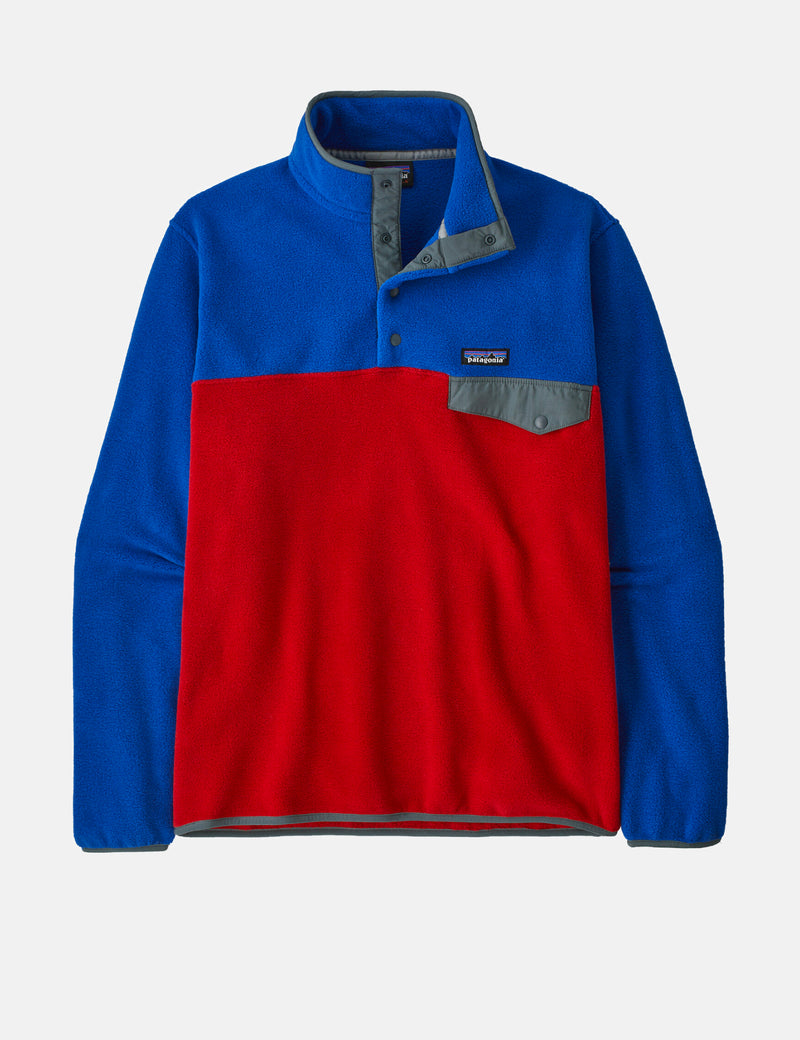 Patagonia LW Synchilla Snap-T Fleece - Touring Red