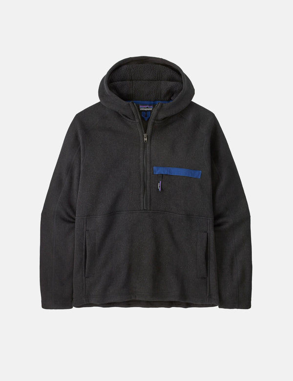 Patagonia Better Sweater 1/2 Zip Fleece Pullover - Black