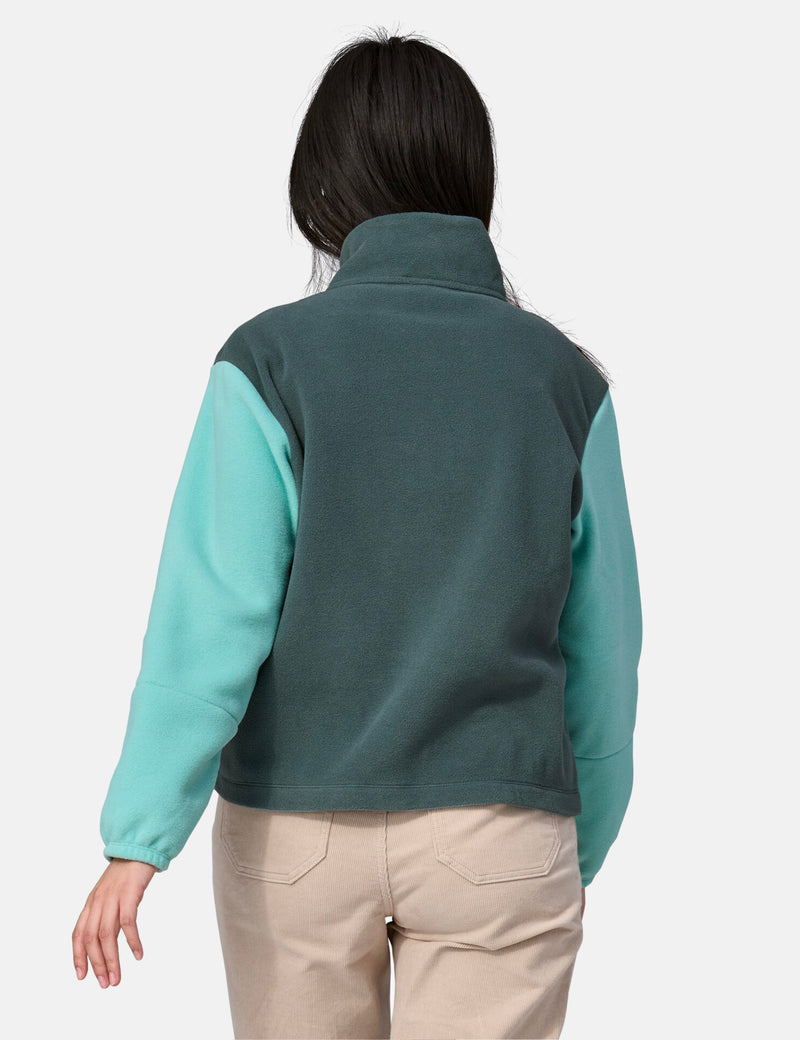 Patagonia Women's Microdini 1/2 Zip Fleece - Nouveau Green