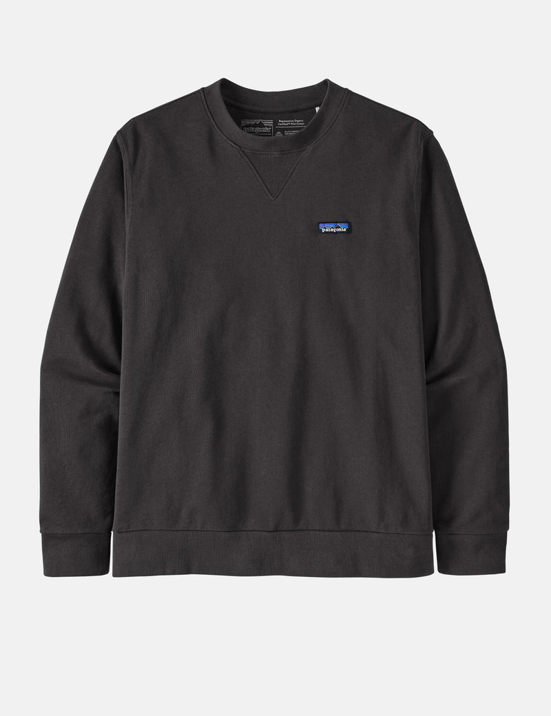 Patagonia Regenerative Crew Sweatshirt (Organic) - Ink Black