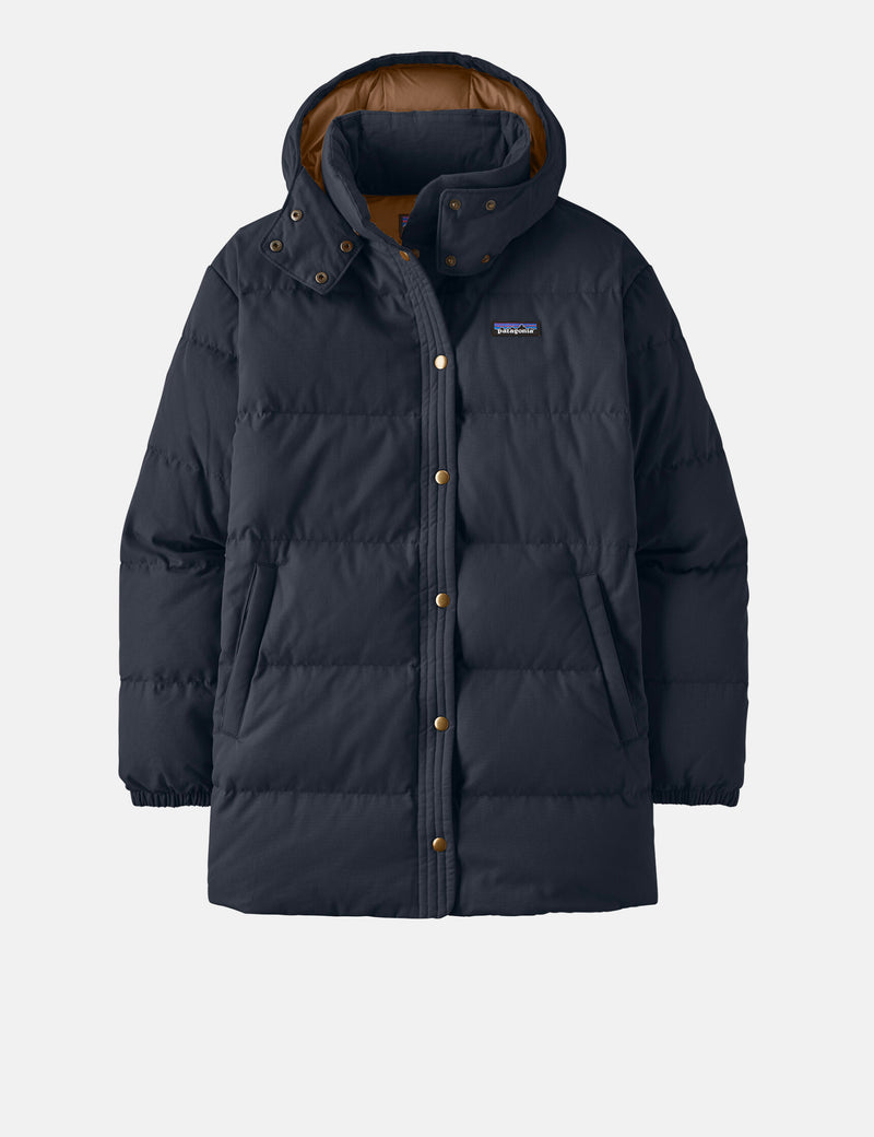 Patagonia Women's Cotton Down Parka Pitch Blue Urban Excess
