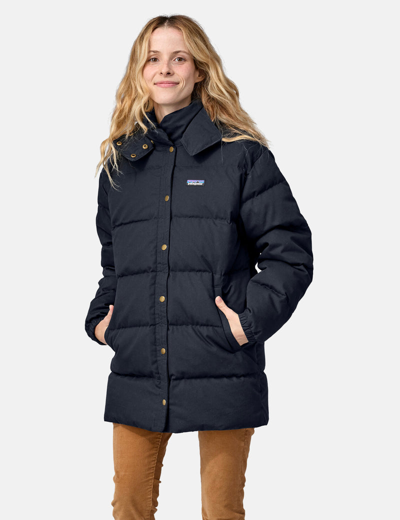 Patagonia Women's Cotton Down Parka Pitch Blue Urban Excess