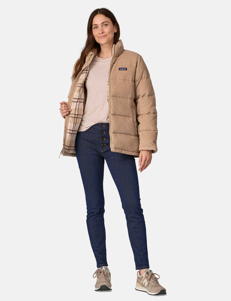 Patagonia Women's Cord Fjord Coat - Oar Tan