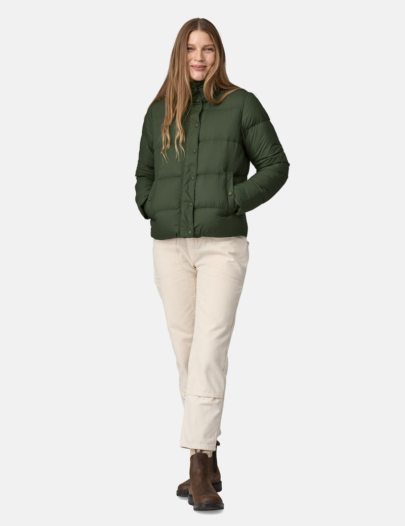 Patagonia Women's Silent Down Jacket Torrey Pine Urban Excess