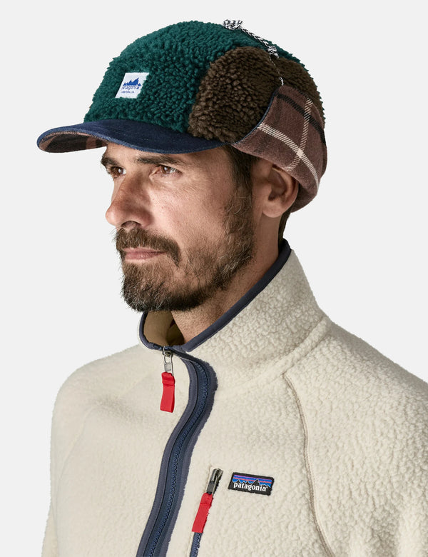Patagonia Range Earflap Cap - Cascade Green