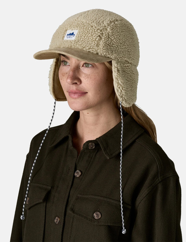 Patagonia Range Earflap Cap - Pelican Beige