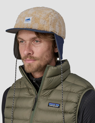 Patagonia Range Earflap Cap - Penguin Squawk Natural