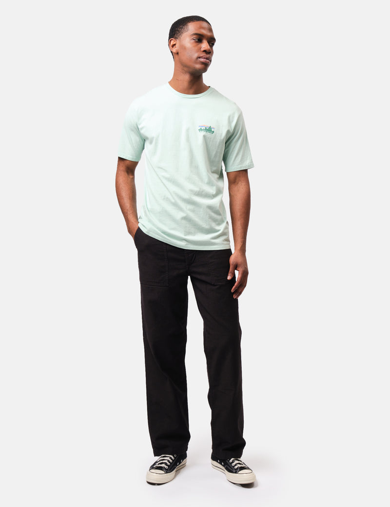 Patagonia '73 Skyline Organic T-Shirt - Rinsed Green